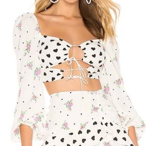 For Love & Lemons Lucia Top